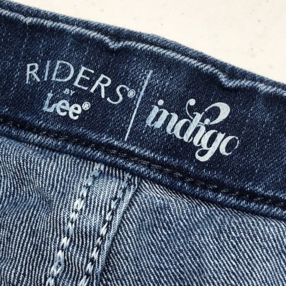 RIDERS BY LEE INDIGO STRAIGHT CUT JEANS 18Wx30 😎 - Picture 2 of 11